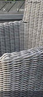 kunststof gevlochten tuinstoelen, Tuin en Terras, Ophalen of Verzenden, Zo goed als nieuw, Kunststof, Minder dan 100 cm