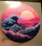 OUTRUN ZON Vaporwave Synthwave Aesthetic STICKER, Ophalen of Verzenden, Nieuw, Bedrijf of Vereniging