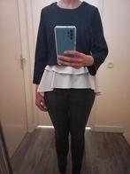 Nikkie top met kant maat 34  in nieuwstaat, Blauw, Ophalen of Verzenden, Zo goed als nieuw, Nikkie