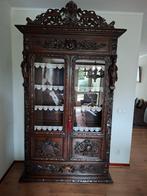 Antieke Servies-/vitrinekast, Antiek en Kunst, Ophalen