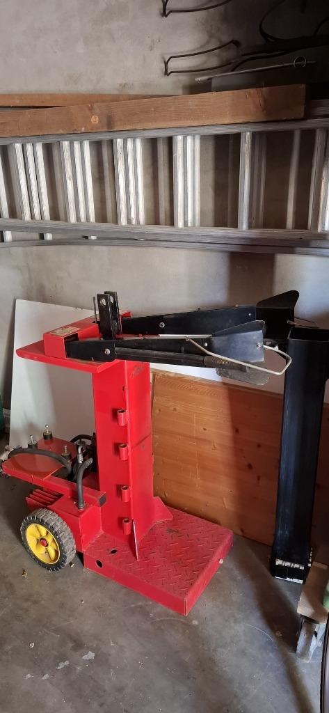 CROSSFER Kloofmachine, Benzine Houtklover 10 Ton., Tuin en Terras, Kloofmachines, Gebruikt, Staand, Benzine, Ophalen