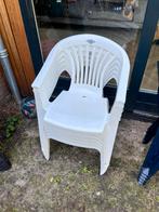 5 tuinstoelen stapelbaar, Ophalen, Zo goed als nieuw, Kunststof, Stapelbaar