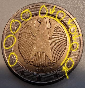 2 Euro Duitsland 2011 - Misslag beschikbaar voor biedingen