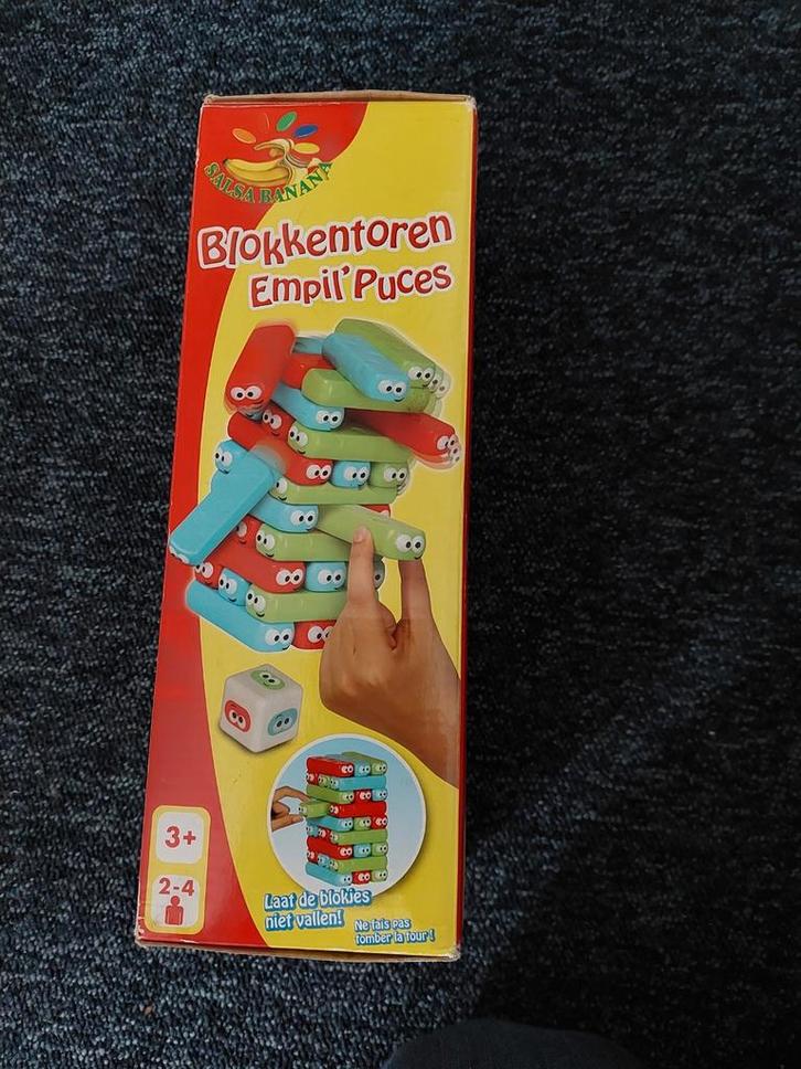 Blokkentoren (Jenga), Kinderen en Baby's, Speelgoed | Educatief en Creatief, Zo goed als nieuw, Ophalen of Verzenden