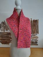 Handgebreide sjaal met mofjes, Ophalen of Verzenden