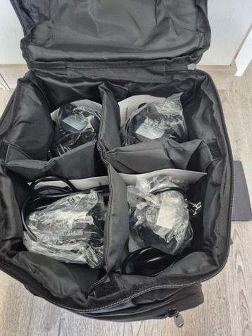 4x aluPar IP65 RGB Waterdicht met tas beschikbaar voor biedingen