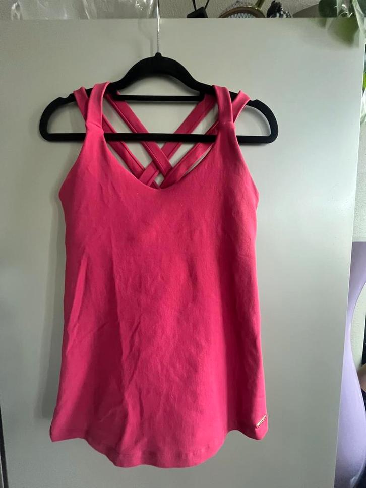 Deblon Sports kleding, Kleding | Dames, Sportkleding, Zo goed als nieuw, Overige typen, Rood, Ophalen of Verzenden