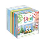 Pixelhobby Create it yourself kubus 29001 Kerst 6,2 x 6,2 cm, Hobby en Vrije tijd, Knutselen, Materiaal, ., Nieuw, Ophalen of Verzenden