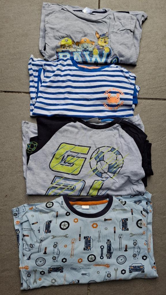 122-128 lange pyjama's winter Zeeman, Kinderen en Baby's, Kinderkleding | Maat 122, Gebruikt, Jongen of Meisje, Nacht- of Onderkleding