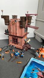 Knights aanvalstoren playmobil 9340, Kinderen en Baby's, Speelgoed | Playmobil, Ophalen, Gebruikt