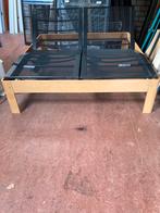 Te koop senioren Auping Auronde 180x200  beuken electrisch, Verstelbaar, Tweepersoons, Ophalen of Verzenden, Zo goed als nieuw