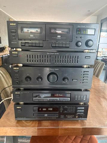 Akai stereo installatie losse componenten beschikbaar voor biedingen