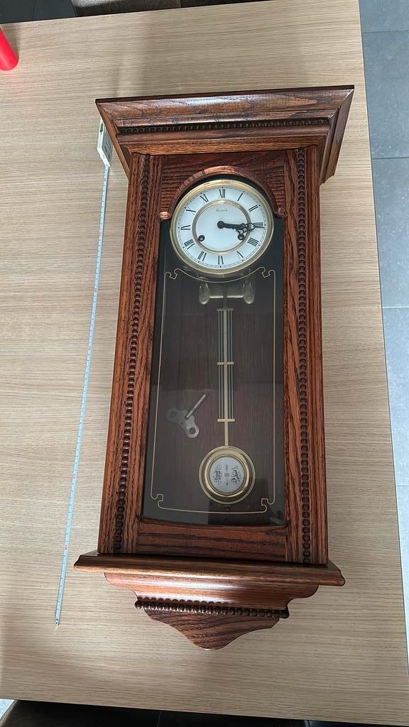 Warmink Eiken Wandklok, Antiek en Kunst, Antiek | Klokken, Ophalen