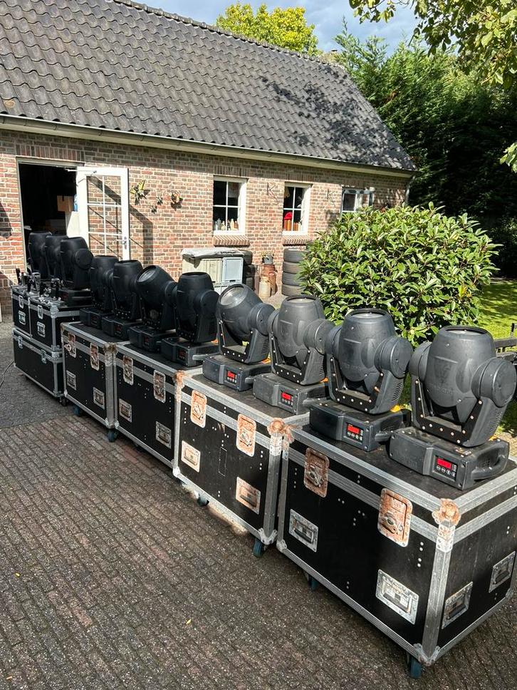 11x Martin Mac300 wash movinghead, Muziek en Instrumenten, Licht en Laser, Gebruikt, Licht, Geluidgestuurd, Kleur, Stroboscoopeffect