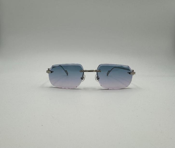 Cartier ct bril grijs roze, Sieraden, Tassen en Uiterlijk, Zonnebrillen en Brillen | Heren, Nieuw, Bril, Overige merken, Overige kleuren