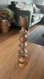 Houten kandelaar, Huis en Inrichting, Ophalen, Gebruikt, Hout, 50 tot 75 cm