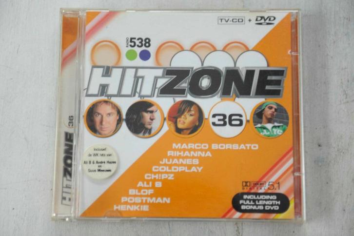 538 Hitzone Volume 36 CD + DVD 22 geweldige nummers, Cd's en Dvd's, Cd's | Verzamelalbums, Pop, Boxset, Verzenden