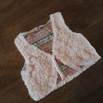 zacht roze bont hesje/vestje mt. 116/122, Ophalen of Verzenden, Zo goed als nieuw, Meisje, Trui of Vest