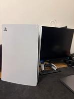 PS5 Digital + Philips 144Hz Monitor, Ophalen of Verzenden, Gebruikt, Playstation 5 Digital