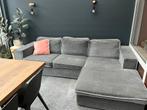 GRATIS Grijze Hoekbank - geheel uitwasbaar (merk Loods 5), Huis en Inrichting, Banken | Bankstellen, Ophalen, 250 tot 300 cm, Gebruikt