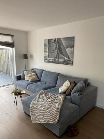 mooie zitbank 4 zits met chaise longue, Bank, zithoek beschikbaar voor biedingen