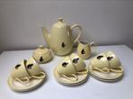 Pastel regout zwarte kat ‍ servies pastel, Ophalen of Verzenden