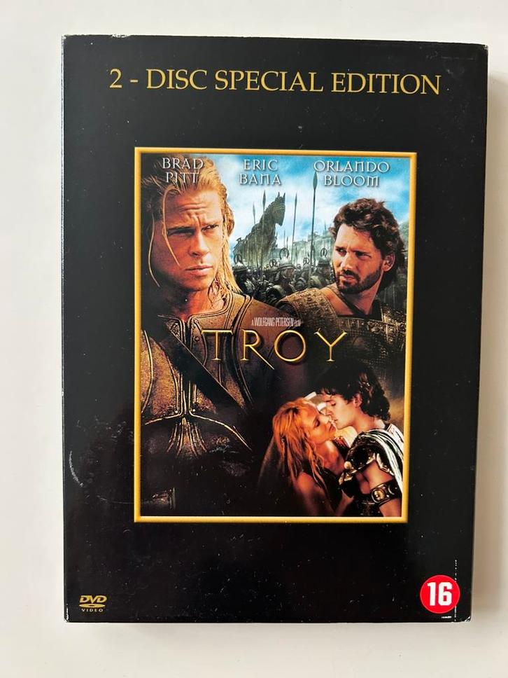—Troy—2 Disc S.E.- regie Wolfgang Petersen, Cd's en Dvd's, Dvd's | Avontuur, Zo goed als nieuw, Vanaf 16 jaar, Ophalen of Verzenden