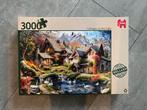 Jumbo Puzzel 3000 stukjes Nieuw!!- Cottages at the Lake, Ophalen of Verzenden, Meer dan 1500 stukjes, Zo goed als nieuw, Legpuzzel
