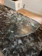 Driehoekige Glazen Salontafel – Modern Design, Al. Vinnen, Huis en Inrichting, Tafels | Salontafels, Minder dan 50 cm, Rechthoekig