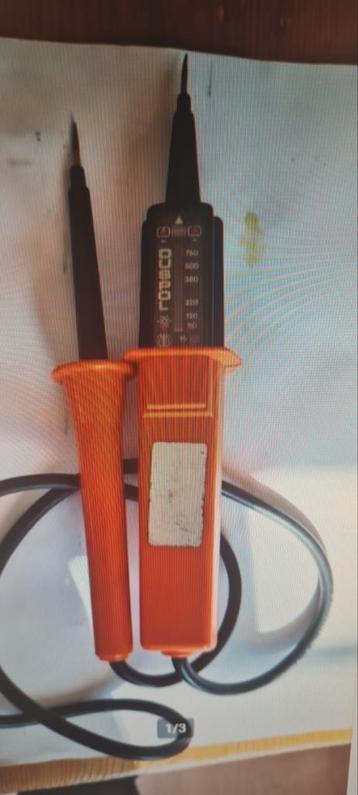 Duspol spanningmeter beschikbaar voor biedingen