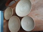 4 Ikea bamboe schalen 3 x45 cm. 1x30 cm, Ophalen of Verzenden, Gebruikt