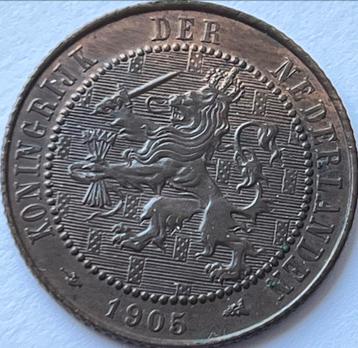 2,5 cent 1905 topkwaliteit! beschikbaar voor biedingen