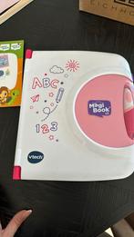 Vtech kinder laptop magi book roze, Kinderen en Baby's, Kinderspulletjes, Zo goed als nieuw, Ophalen