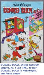 DONALD DUCK, Noorse jubileum uitgave, 40 jaar DD, 01-1987, Eén comic, Europa, Ophalen of Verzenden, Zo goed als nieuw