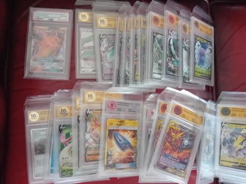 Pokemon kaarten , woetoe slabs + psa10 slab, Hobby en Vrije tijd, Verzamelkaartspellen | Pokémon, Nieuw, Meerdere kaarten, Ophalen of Verzenden