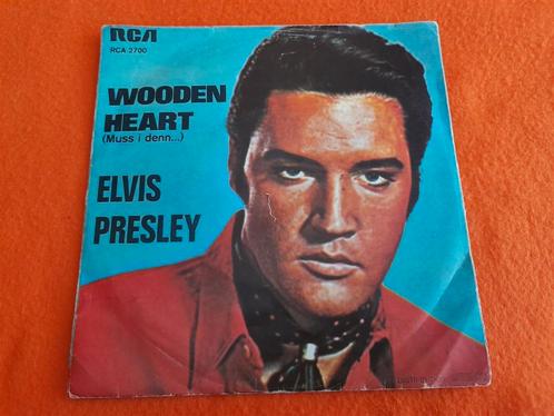 Elvis Presley - Wooden heart (Muss i denn..) (1977), Cd's en Dvd's, Vinyl Singles, Gebruikt, Single, Pop, 7 inch, Ophalen of Verzenden
