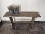 Sobere Muurtafel, sidetable , bijzettafel , bedbankje, Huis en Inrichting, Ophalen, 100 tot 150 cm, Zo goed als nieuw, 25 tot 50 cm