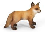 Schleich 14649 vos jong, dierfiguur, Verzamelen, Dierenverzamelingen, Overige soorten, Zo goed als nieuw, Beeldje of Figuurtje