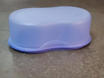 Tupperware botervloot bakje blauw beschikbaar voor biedingen
