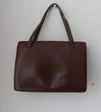 leren damestas bruin vintage handtas leren damestas bruin, Ophalen of Verzenden, Bruin, Handtas