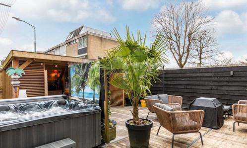 Jacuzzi Balboa 6 personen 2.00 x 2.00, Tuin en Terras, Bubbelbaden en Hottubs, Zo goed als nieuw, Vast, Afdekzeil, Grondzeil, Filter