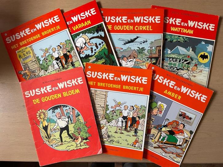 Suske en Wiske 69 t/m 274 + commerciële edities - 176 titels, Boeken, Stripboeken, Gelezen, Meerdere stripboeken, Ophalen of Verzenden