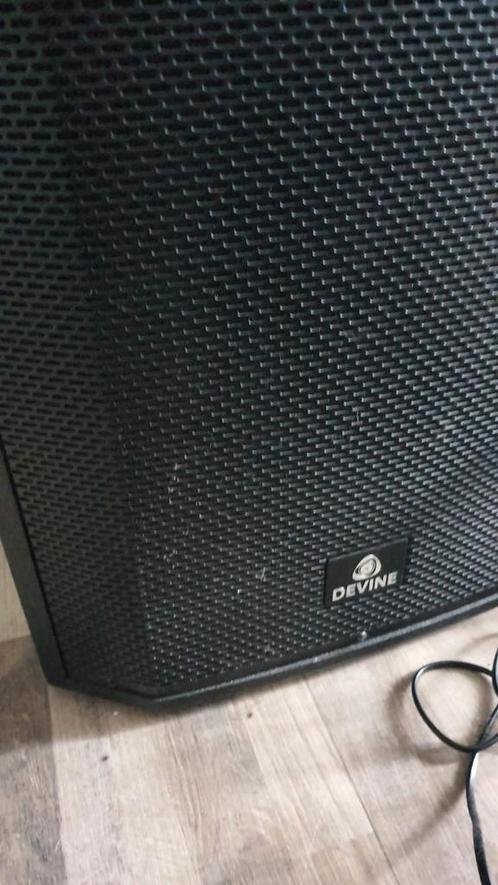 Devine Artis B15A Actieve Luidspreker, Audio, Tv en Foto, Luidsprekers, Gebruikt, Front, Rear of Stereo speakers, 120 watt of meer