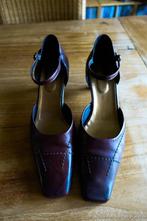 elegante kastanje bruine leren schoenen Linea Zeta mt 39, Kleding | Dames, Schoenen, Bruin, Ophalen of Verzenden, Zo goed als nieuw