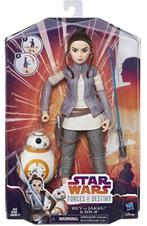 Nieuwe Star Wars Rey Jakku en BB8 met beweegbare lichtzwaard, Ophalen of Verzenden, Nieuw, Actiefiguurtje