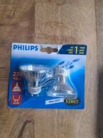 PHILIPS HALOGEENLAMP  2X 35W   220V GU 10 FITTING, Nieuw, Ophalen of Verzenden