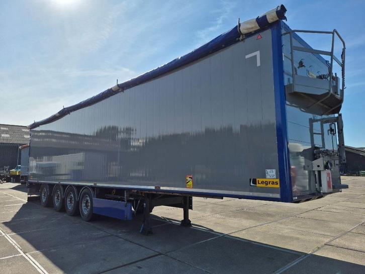 Legras moving floor (bj 2022), Auto's, Vrachtwagens, Bedrijf, Te koop, Aanhangers en Opleggers, Overige brandstoffen, Zilver of Grijs