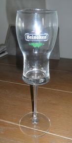 Speciaal Heineken glas, op hoge voet, Ophalen of Verzenden, Zo goed als nieuw, Glas of Glazen, Heineken