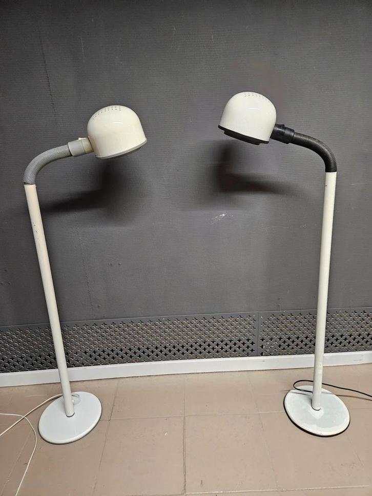 Vintage Alda Vloerlampen Set - 140cm, Huis en Inrichting, Lampen | Vloerlampen, Ophalen