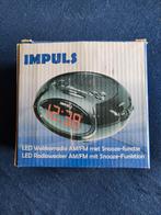 Impuls AM/FM Alarm Clock Radio 72255Z, Ophalen of Verzenden, Refurbished
